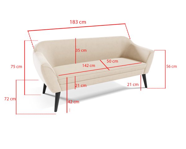 Sofa Merida 186 - obrazek 2